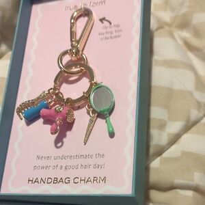 True to Form Gold Handbag Charm